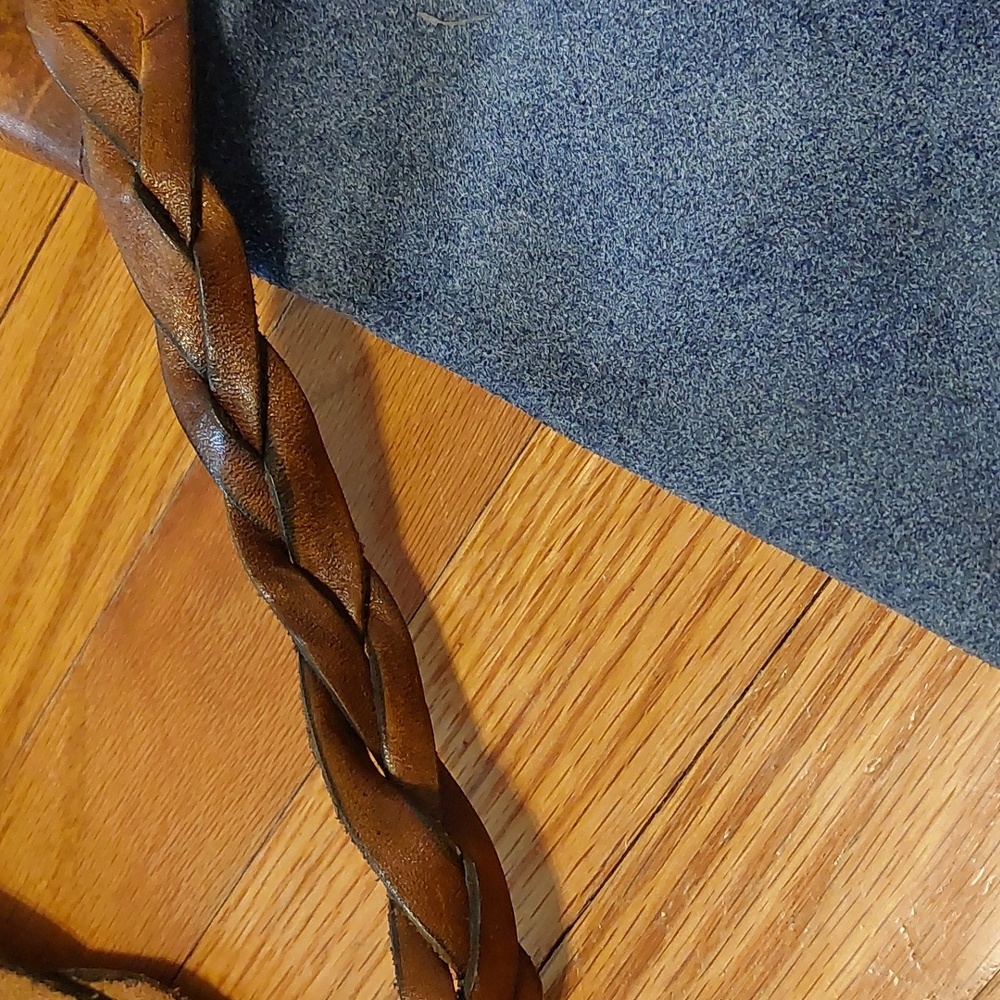 Vintage Leather Floral Purse - Picture 3 of 6